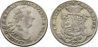 Löwenstein-Wertheim-Rochefort 20 Kreuzer Karl Thomas 1735-1789 -
