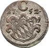 Bayern Einseitiger Pfennig Maximilian III. Joseph 1745-1777 -