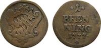 Bayern Cu Pfennig Maximilian III. Joseph 1745-1777 -