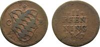 Bayern Cu 2 Pfennig Maximilian III. Joseph 1745-1777 -