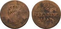 Bayern Cu 2 Pfennig Maximilian I. Joseph 1806-1825 -
