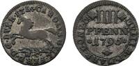 Braunschweig-Wolfenbüttel 4 Pfennig Karl Wilhelm Ferdinand 1780-1806 -