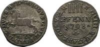 Braunschweig-Wolfenbüttel 4 Pfennig Karl Wilhelm Ferdinand 1780-1806 -