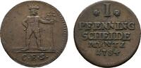 Braunschweig-Wolfenbüttel Cu Pfennig 1784 CES Zellerfeld Karl Wilhelm Fe... 167.49 元 含税 ＋  167.49 元 运费