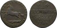 Braunschweig-Wolfenbüttel Cu Pfennig Karl Wilhelm Ferdinand 1780-1806 -