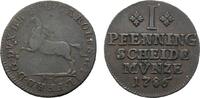 Braunschweig-Wolfenbüttel Cu Pfennig Karl Wilhelm Ferdinand 1780-1806 -