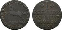 Braunschweig-Wolfenbüttel Cu Pfennig Karl Wilhelm Ferdinand 1780-1806 -