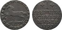 Braunschweig-Wolfenbüttel Cu Pfennig Karl Wilhelm Ferdinand 1780-1806 -