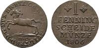 Braunschweig-Wolfenbüttel Cu Pfennig Karl Wilhelm Ferdinand 1780-1806 -