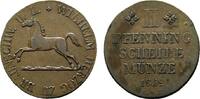 Braunschweig-Wolfenbüttel Cu 2 Pfennig Wilhelm 1831-1884 -