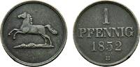 Braunschweig-Wolfenbüttel Cu Pfennig Wilhelm 1831-1884 -