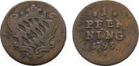 Bayern Cu Pfennig Karl Theodor 1777-1799 -