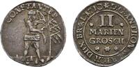 Braunschweig-Wolfenbüttel 2 Mariengroschen Anton Ulrich, allein 1704-1714 -
