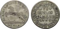 Braunschweig-Wolfenbüttel 1/6 Taler Karl I. 1735-1780 -