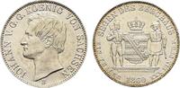 Sachsen-Albertinische Linie Ausbeutetaler Johann 1854-1873 -