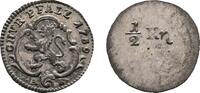 Pfalz, Kurlinie 1/2 Kreuzer Karl Theodor 1743-1799 -
