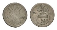 Braunschweig-Calenberg-Hannover Ausbeute 3 Pfennig 1667 LW Clausthal Joh... 234.49 元 含税 ＋  167.49 元 运费