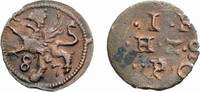 Pommern-Stettin Cu Scherf 1587 Stettin Johann Friedrich 1569-1600 Sehr s... 485.30 元 含税 ＋  167.34 元 运费