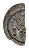 Magdeburg, Erzbistum Brakteat, geschnittener Hälbling Moritzpfennige 1232 - 1253 -