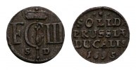 Brandenburg-Preußen Schilling 1695 SD Königsberg Friedrich III. 1688-170... 200.81 元 含税 ＋  167.34 元 运费