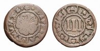 Lippe-Detmold Cu 3 Pfennig Prägung undatierter Kupfermünzen 1644-1669 und 1710-1719 -