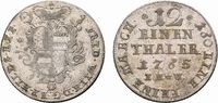 Hildesheim, Bistum 1/12 Taler Friedrich Wilhelm von Westfalen 1763-1789 -