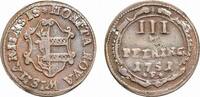 Mecklenburg-Wismar, Stadt Cu 3 Pfennig -