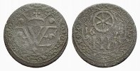 Osnabrück, Bistum Cu 3 Schilling Franz Wilhelm von Wartenberg 1625-1661 -