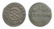 Osnabrück, Stadt Cu Pfennig -