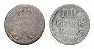 Brandenburg-Preußen 4 Pfennig Friedrich I. 1701-1713 -