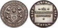 Osnabrück, Stadt Versilberte Bronzemedaille -