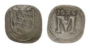 Bayern Pfennig Maximilian I., als Kurfürst 1623-1651 -