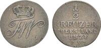 Brandenburg-Preußen Cu 1/2 Kreuzer 1797 B, Breslau Friedrich Wilhelm II.... 142.24 元 含税 ＋  167.34 元 运费