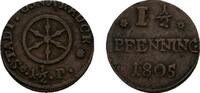 Osnabrück, Stadt Cu 1 1/2 Pfennig -