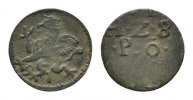 Pommern-Stettin Cu Scherf 1591 Stettin Johann Friedrich 1569-1600 Etwas ... 343.06 元 含税 ＋  167.34 元 运费