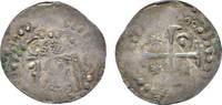 Worms, königliche und kaiserliche Münzstätte Pfennig Burkhard II. 1120-1149 -