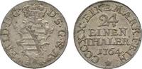 Sachsen-Gotha-Altenburg 1/24 Taler Friedrich III. 1732-1772 -