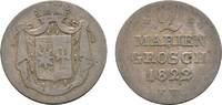 Waldeck 2 Mariengroschen Georg Heinrich 1813-1845 -
