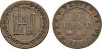 Westfalen, Königreich Cu 3 Centimes 1809 C Hieronymus Napoleon 1807-1813... 108.77 元 含税 ＋  167.34 元 运费