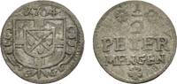 Trier, Erzbistum 1/2 Petermännchen Johann Hugo von Orsbeck 1676-1711 -