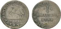 Lauenburg Schilling Georg II. von Hannover 1727-1760 -