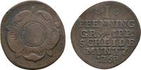 Lippe-Detmold Cu Pfennig Simon August 1734-1782 -