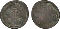 Sachsen-Hildburghausen Cu Heller Ernst Friedrich I. 1715-1724 -