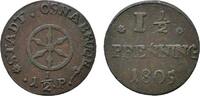 Osnabrück, Stadt Cu 1 1/2 Pfennig -