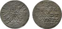 Brandenburg-Preußen 3 Pfennig Friedrich I. 1701-1713 -