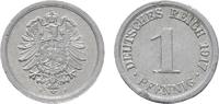  1 Pfennig 1917 E Vorzüglich - Stempelglanz 50.20 元 含税 ＋  167.34 元 运费