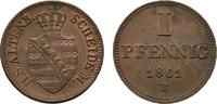 Sachsen-Altenburg Cu Pfennig Ernst 1853-1908 -