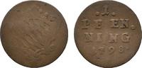 Bayern Cu Pfennig Karl Theodor 1777-1799 -