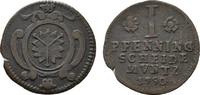 Schaumburg-Lippe Cu Pfennig 1750 Bückeburg Wilhelm I. Friedrich Ernst 17... 267.75 元 含税 ＋  167.34 元 运费