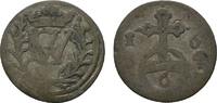 Schwarzburg-Sondershausen 6 Pfennig Christian Wilhelm I. 1666-1721 -